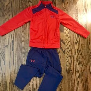 Boys Under Armour Jacket and Athletic Pants